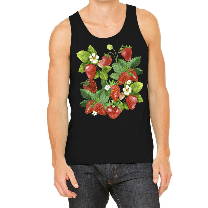 Vintage Strawberries Strawberry Lover Fruit Berry Tank Top | Artistshot