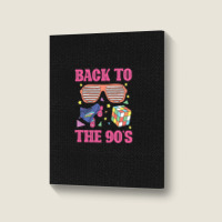 Retro 90s Nineties Era Vintage 1990s Portrait Canvas Print | Artistshot