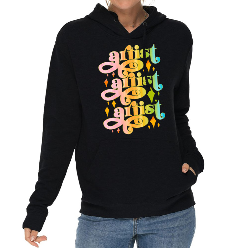 Artist Girl Travel Lightweight Hoodie | Artistshot