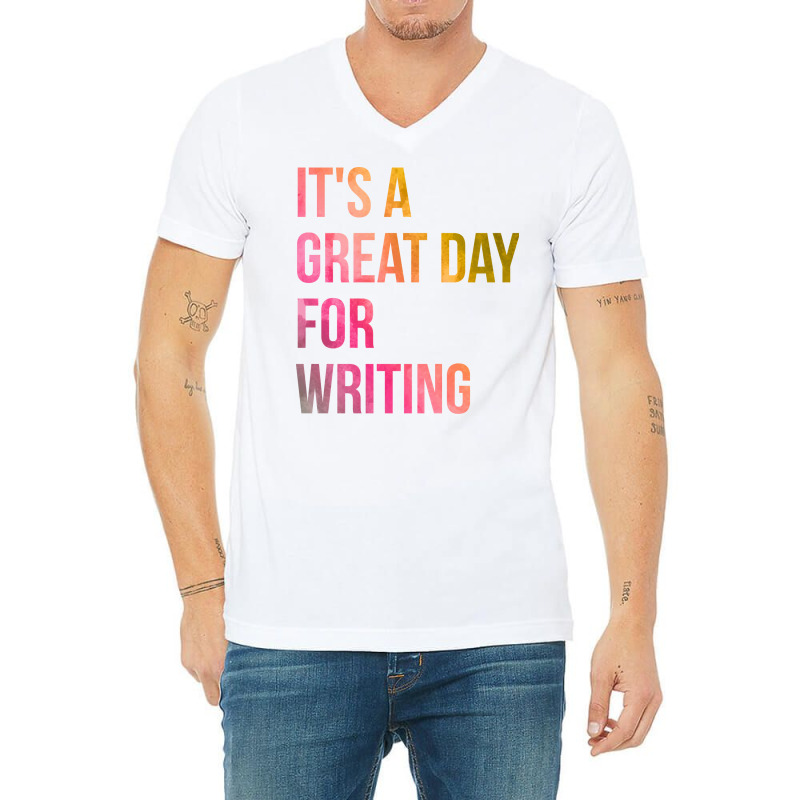 Author Quote Vintage V-neck Tee | Artistshot