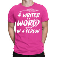 Author Writer Writer World Trapped Person Vintage T-shirt | Artistshot