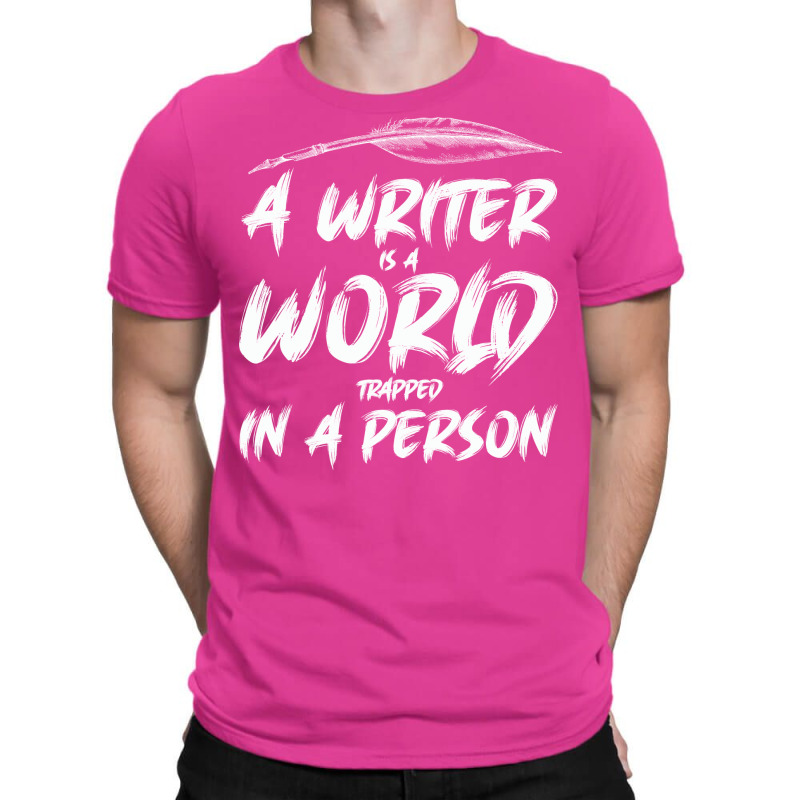 Author Writer Writer World Trapped Person Vintage T-shirt | Artistshot