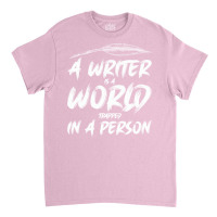 Author Writer Writer World Trapped Person Vintage Classic T-shirt | Artistshot