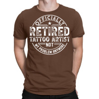 Retired Tattoo Artist Red T-shirt | Artistshot