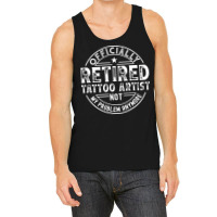 Retired Tattoo Artist Red Tank Top | Artistshot