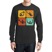 Water  Retro Water Polo Aesthetic Long Sleeve Shirts | Artistshot