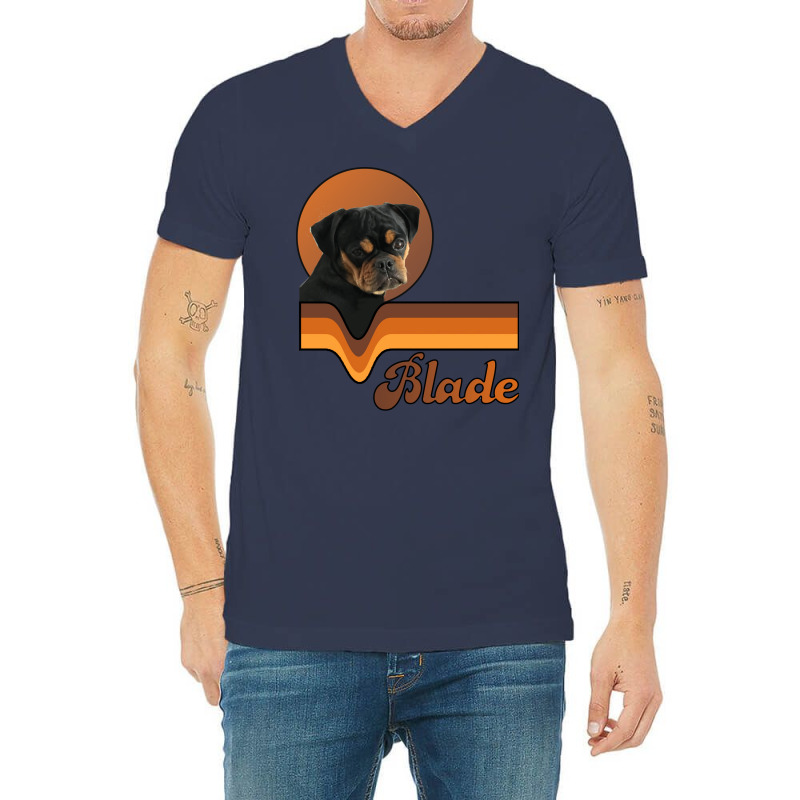 Blade Funny V-neck Tee | Artistshot