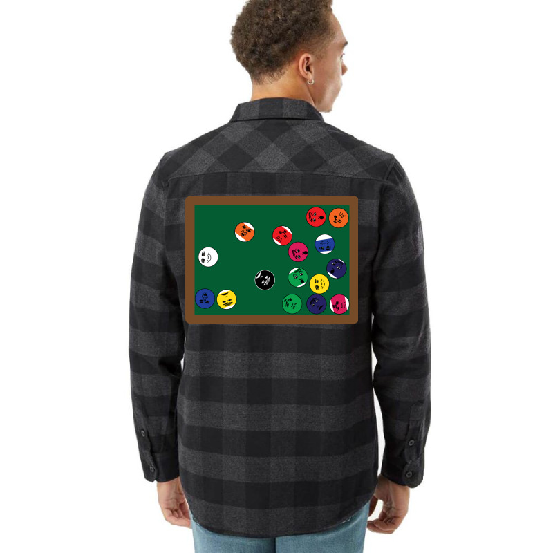 Billiard Table Game Flannel Shirt | Artistshot