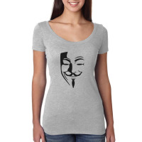 Anonymous Women's Triblend Scoop T-shirt | Artistshot
