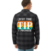 Just The Tip I Promise Funny Billiards 2 Flannel Shirt | Artistshot