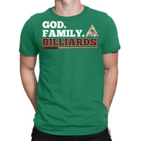 God Family Billiards Pool Player Design T-shirt | Artistshot