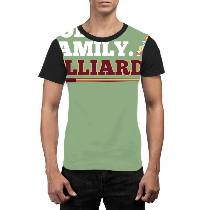 God Family Billiards Pool Player Design Graphic T-shirt | Artistshot