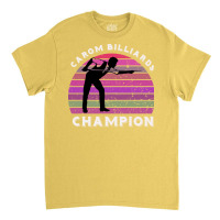 Om Billiards Champion Retro Sunset Classic T-shirt | Artistshot