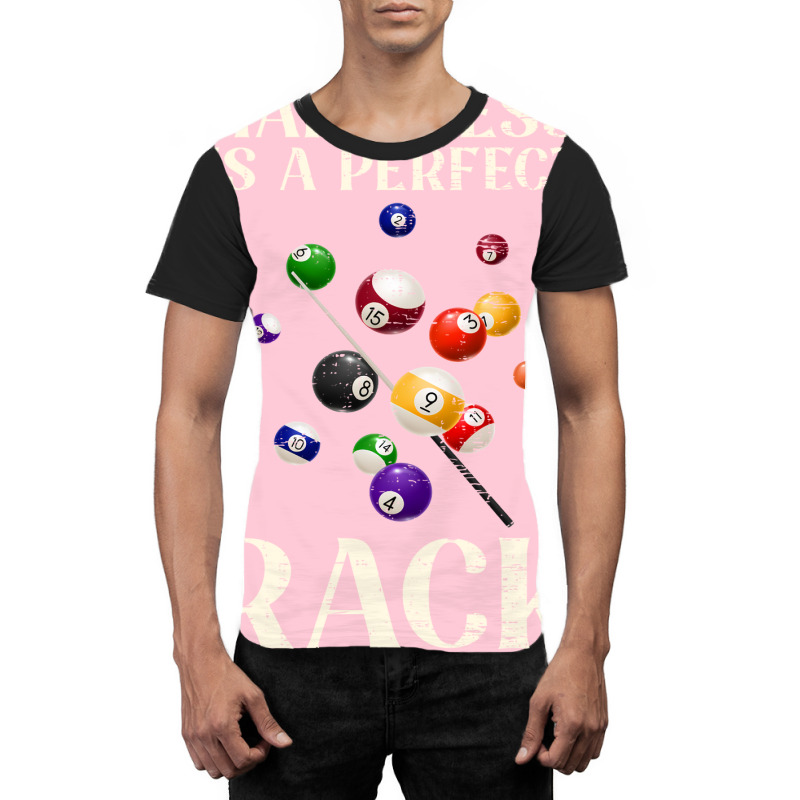 Happiness Is A Perfect Rack Billiards 2 Graphic T-shirt | Artistshot