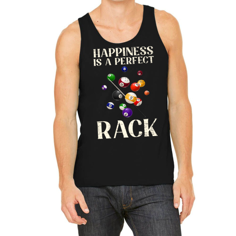 Happiness Is A Perfect Rack Billiards 2 Tank Top | Artistshot