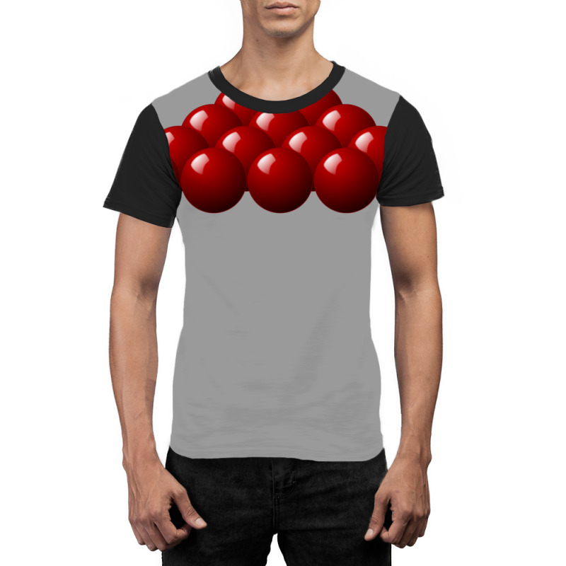 Red Billiards Graphic T-shirt | Artistshot