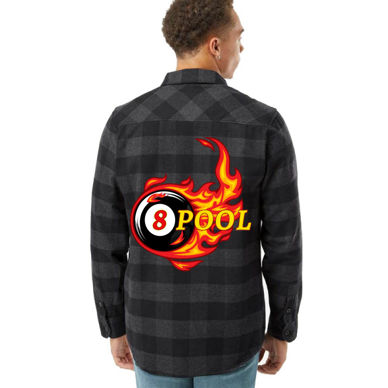 Funny Billiard 8 Ball Pool Billiard Player Flannel Shirt | Artistshot