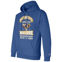 On Wednesdays I Play Billiards Champion Hoodie | Artistshot