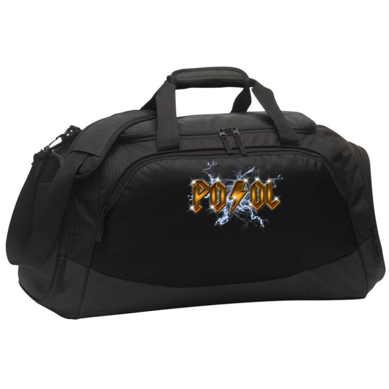 Heavy Metal Pool Active Duffel | Artistshot