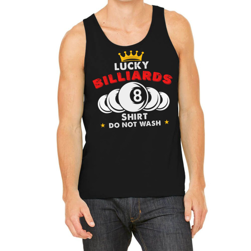 Pool Player Lucky Billiards Tank Top | Artistshot