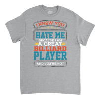 Funny Billiard Player Classic T-shirt | Artistshot