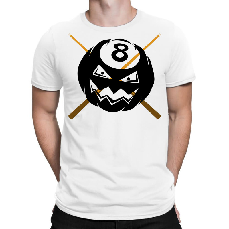 Pumpkin 8 Ball T-shirt | Artistshot