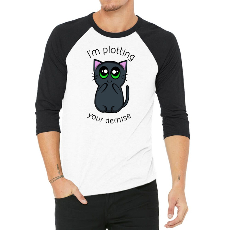 Plotting Your Demise 3/4 Sleeve Shirt by MilaArt. | Artistshot