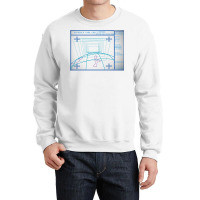 Alien (1979) Mother Muthur Descent Trajectory Crewneck Sweatshirt | Artistshot