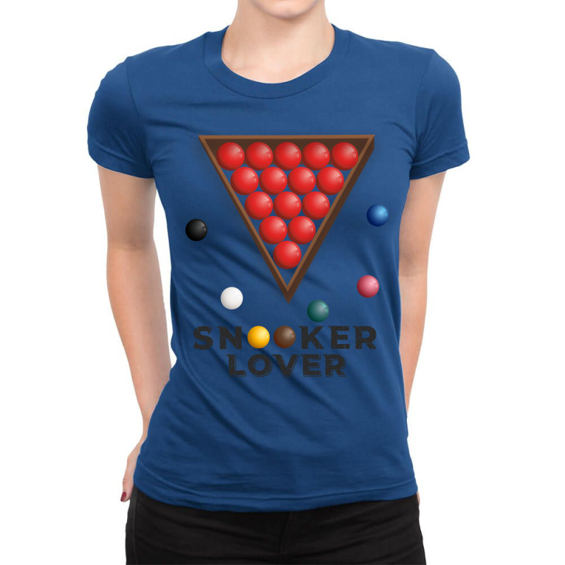 Snooker Ball Design 2 Ladies Fitted T-Shirt by ruspangustary | Artistshot