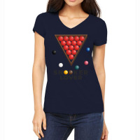 Snooker Ball Design 2 Women's V-neck T-shirt | Artistshot