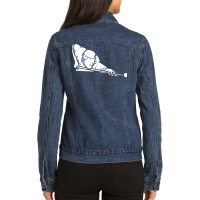 Billiards 16 Ladies Denim Jacket | Artistshot