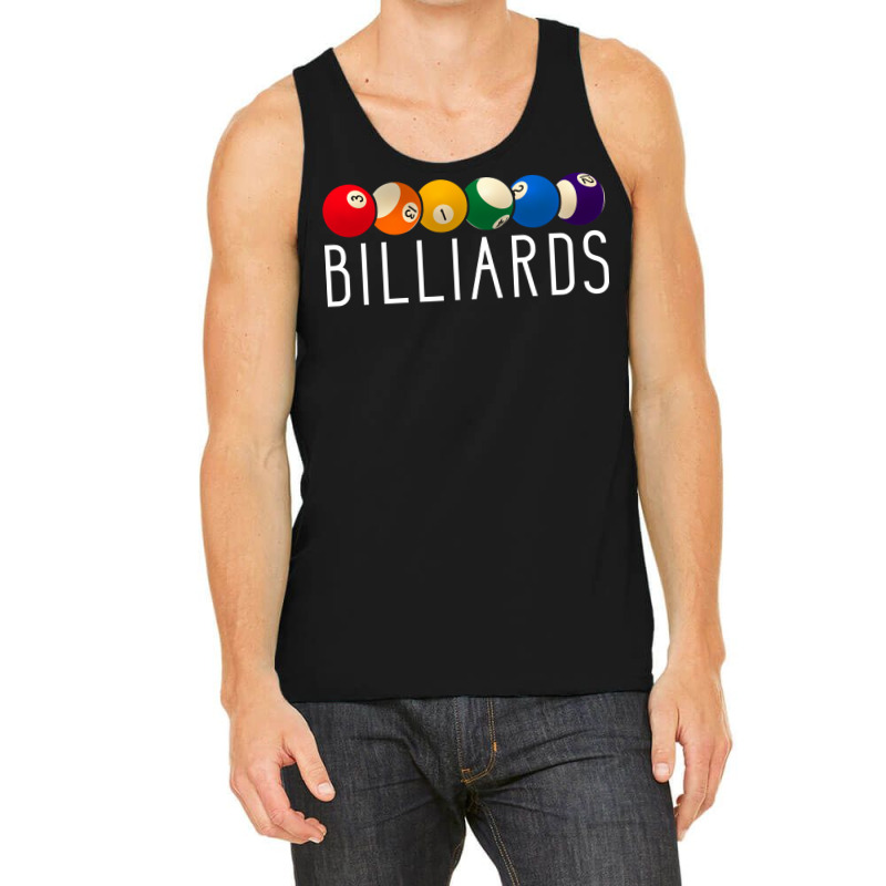 Billiards Balls Pool Player Tank Top | Artistshot