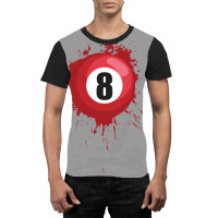 Eight Ball Billiard Design Gift Idea Graphic T-shirt | Artistshot