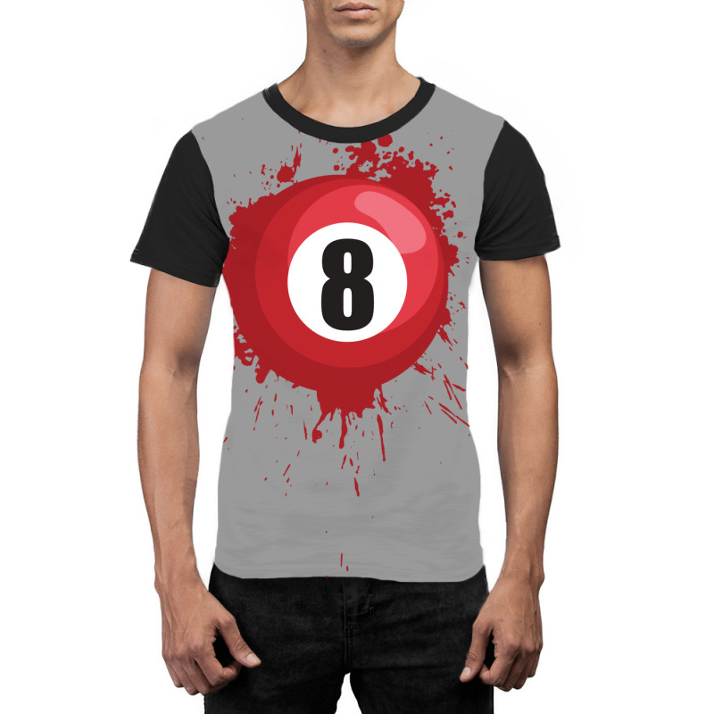 Eight Ball Billiard Design Gift Idea Graphic T-shirt | Artistshot