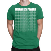 Billards Player T-shirt | Artistshot