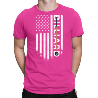 American Flag Billiard Stick T-shirt | Artistshot