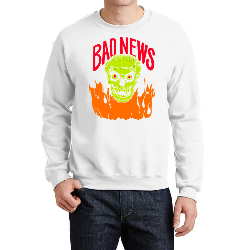 Bad News Crewneck Sweatshirt by jeydenlleriv | Artistshot