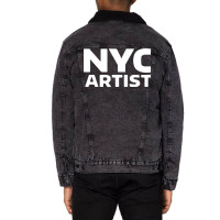 Nyc Artist 80s Unisex Sherpa-lined Denim Jacket | Artistshot