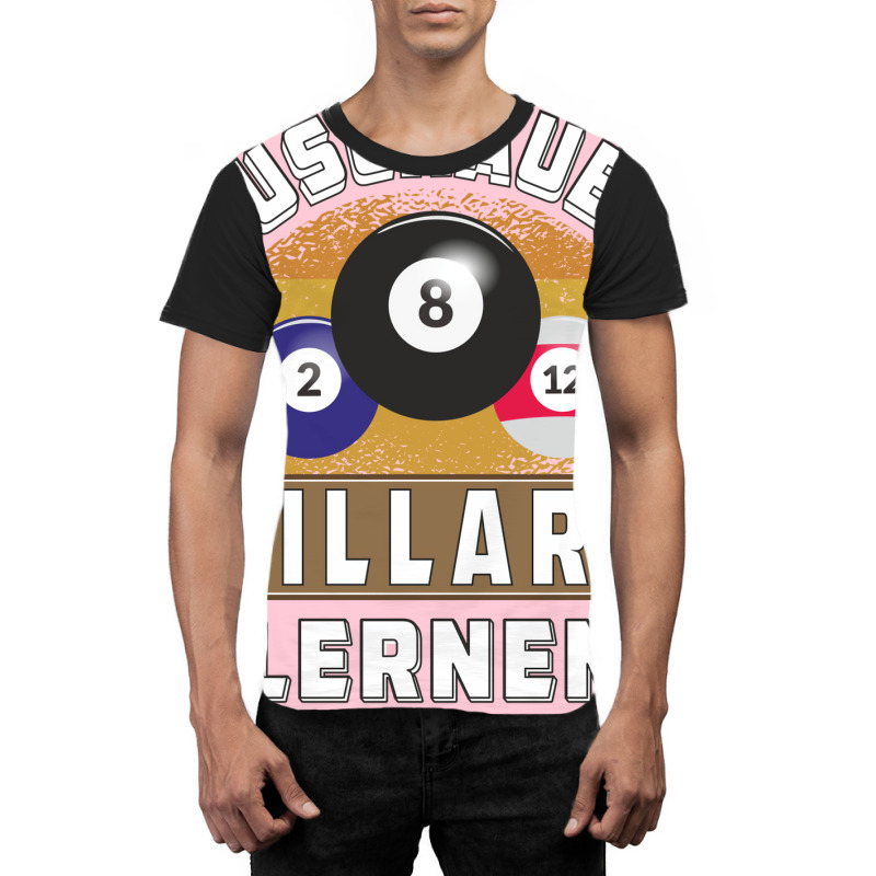 Watch Learn Billiards Graphic T-shirt | Artistshot