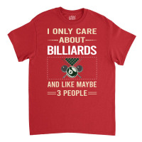 Funny 3 People Billiards Classic T-shirt | Artistshot