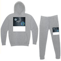 Earth In The Corner Pocket Hoodie & Jogger Set | Artistshot