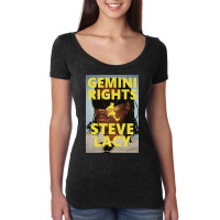 Steve Lacy Gemini Rights Women's Triblend Scoop T-shirt | Artistshot