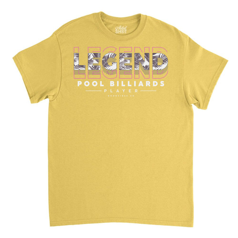 Pool Billiards Legend Classic T-shirt | Artistshot