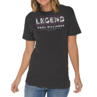 Pool Billiards Legend Vintage T-shirt | Artistshot