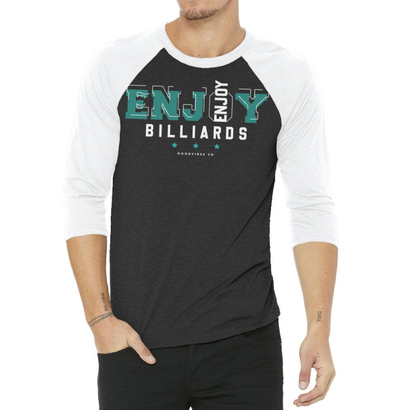 Enjoy Billiards 3/4 Sleeve Shirt | Artistshot