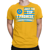 Just The Tip I Promise Funny Billiards American Fl T-shirt | Artistshot