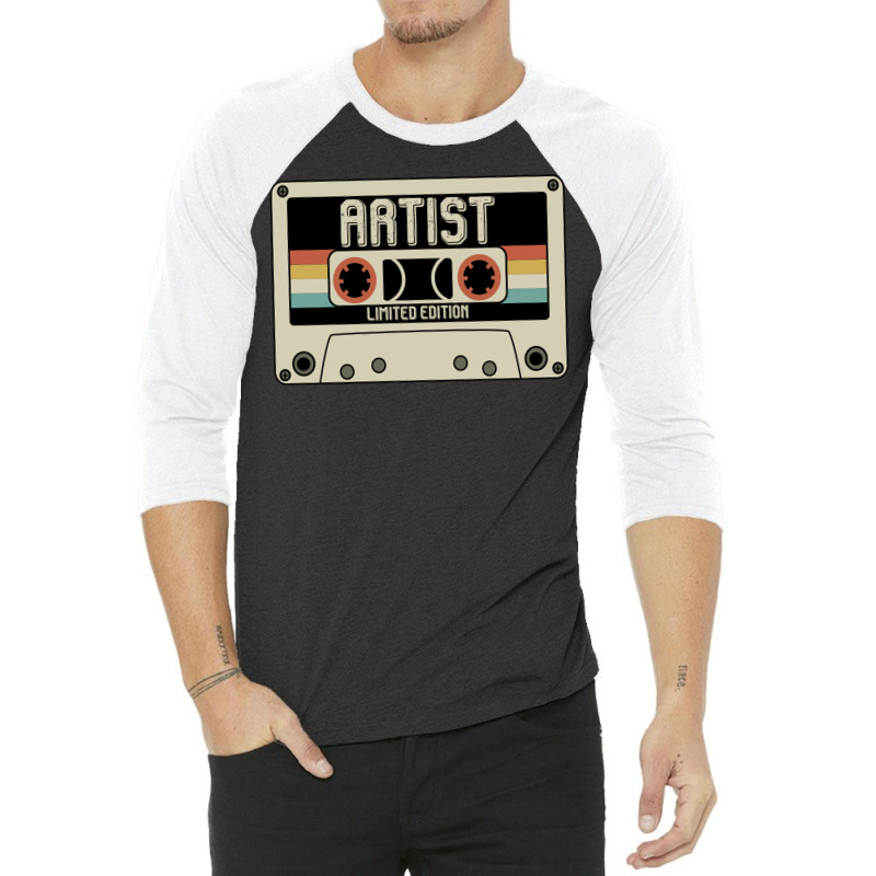 Artist Limited Edition Vintage Style 3/4 Sleeve Shirt by zydravidic2 | Artistshot