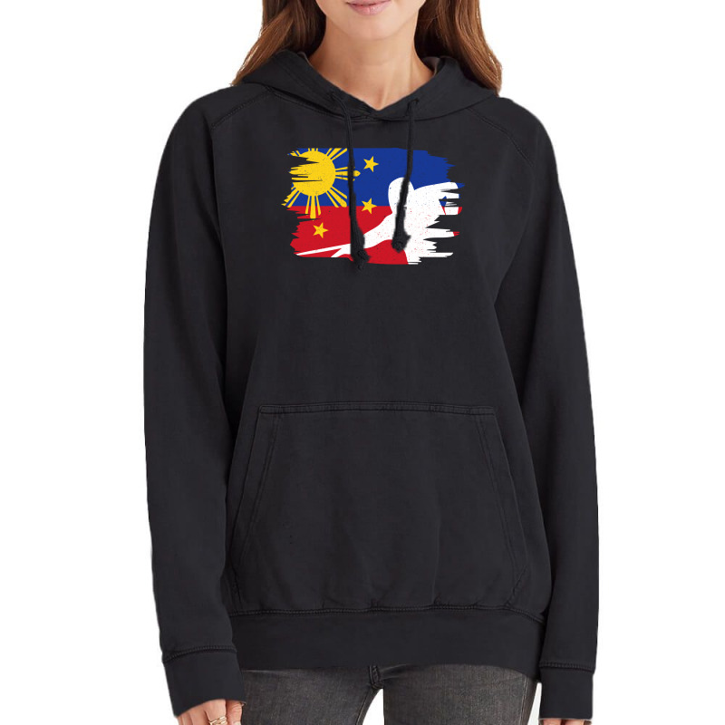 Pool Billiards Flag For Filipinos And Filipinas Vintage Hoodie by fereksidqyj | Artistshot