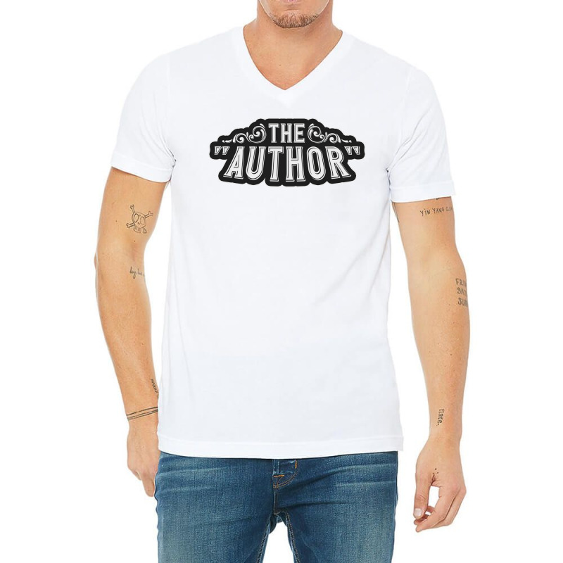 Author Cute V-Neck Tee by omakatetterl | Artistshot