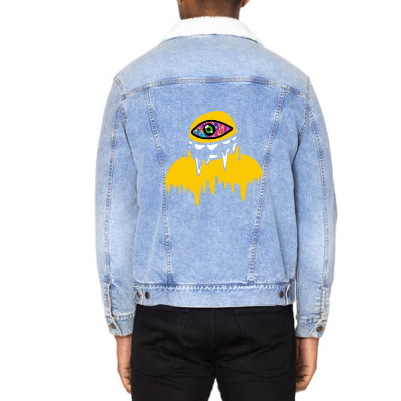 Subtronics Pocket Unisex Sherpa-Lined Denim Jacket by Mildred S Wilson | Artistshot